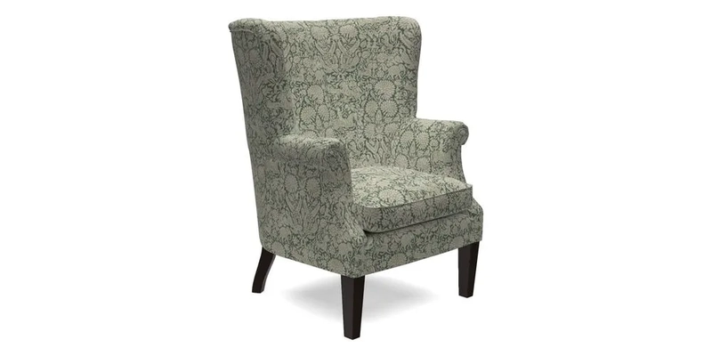 Whitewell Fluted Chair in Textured Velvet Veridian