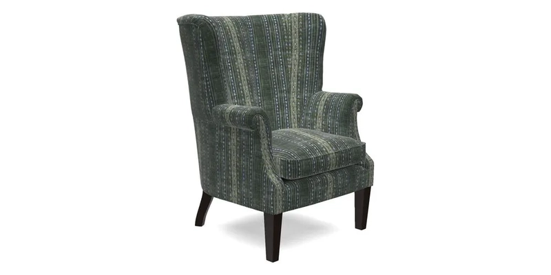 Whitewell Fluted Chair in Textured Velvet Veridian