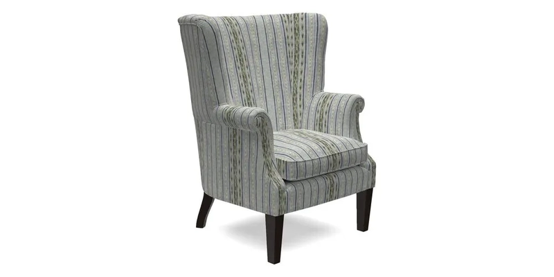 Whitewell Fluted Chair in Textured Velvet Veridian