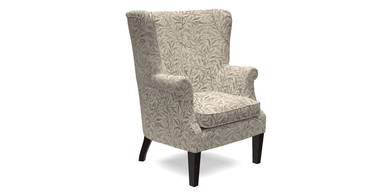 Whitewell Fluted Chair in Textured Velvet Veridian