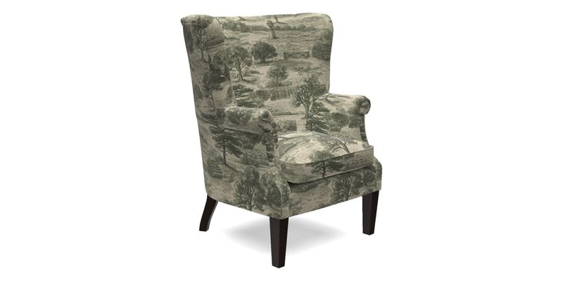 Whitewell Fluted Chair in Textured Velvet Veridian