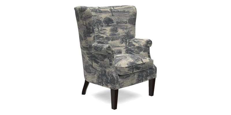 Whitewell Fluted Chair in Textured Velvet Veridian