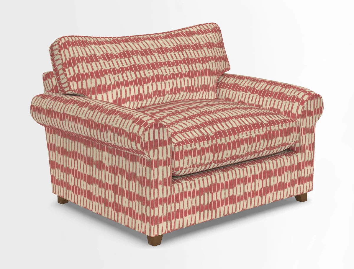Waverley Snuggler Sofa Bed in wo Tone Plain Biscuit