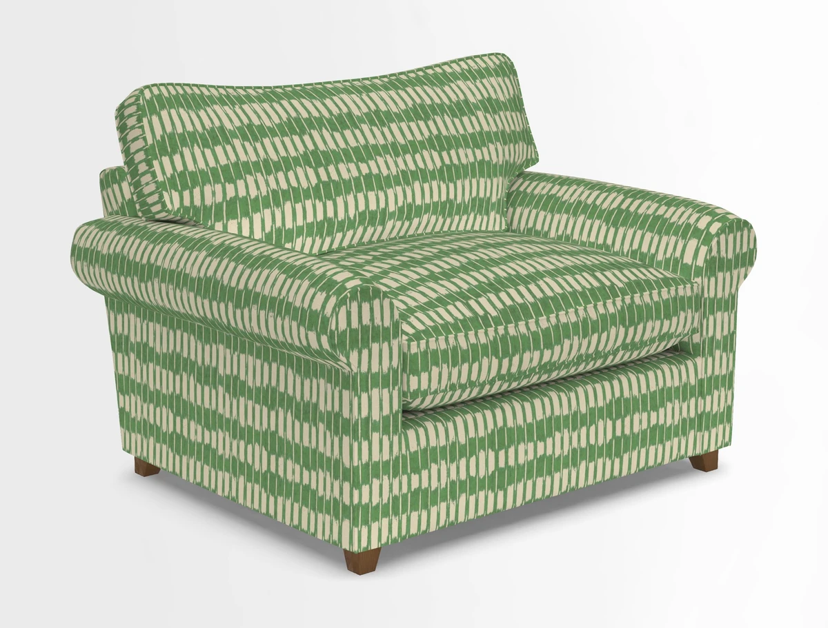 Waverley Snuggler Sofa Bed in wo Tone Plain Biscuit