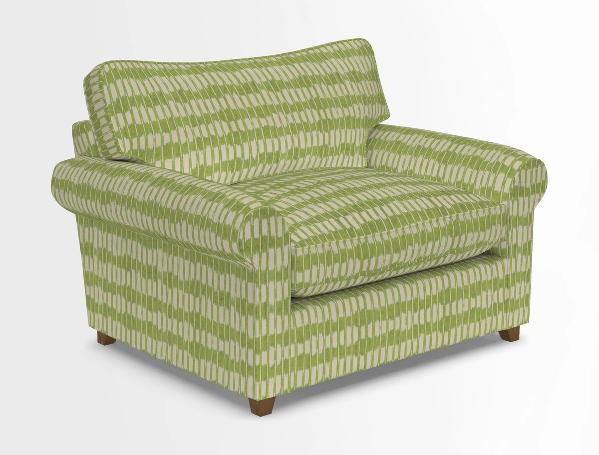 Waverley Snuggler Sofa Bed in wo Tone Plain Biscuit
