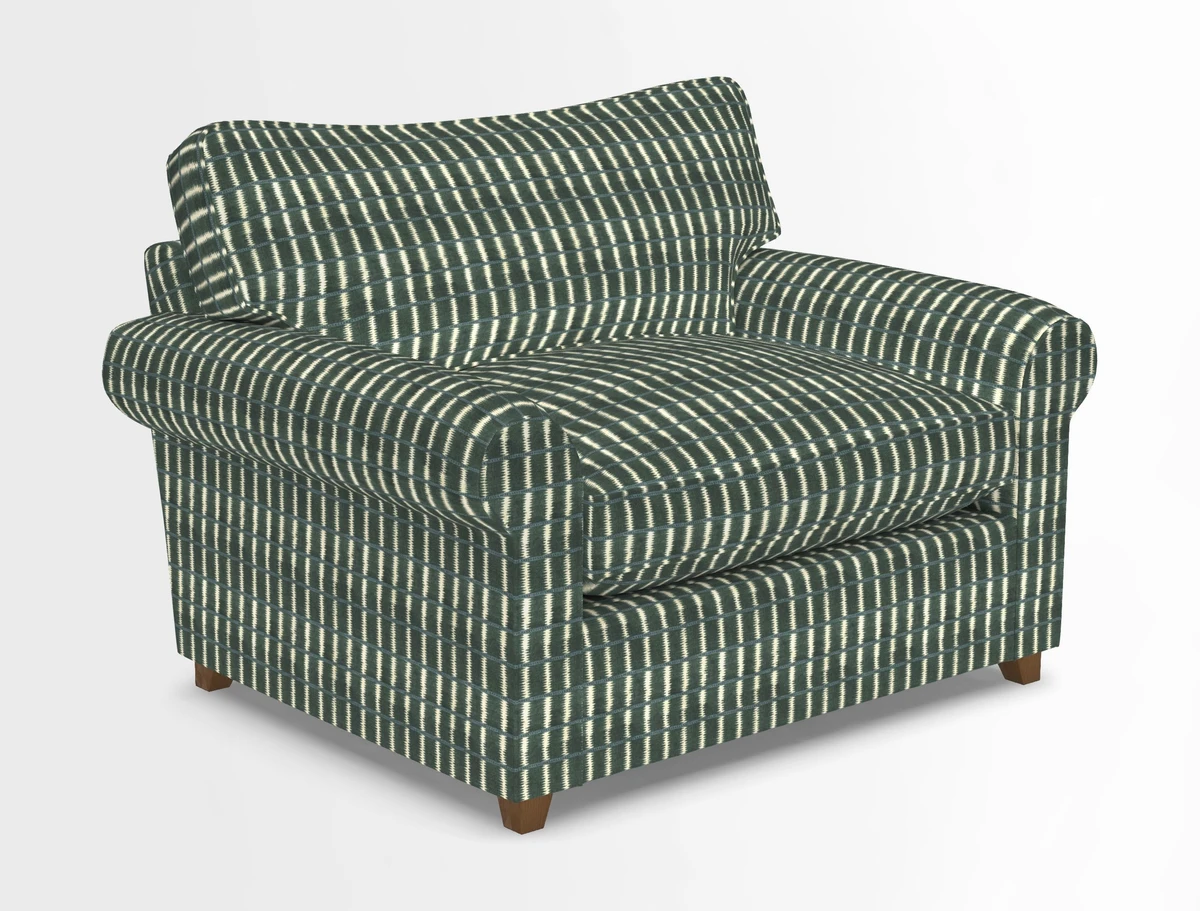 Waverley Snuggler Sofa Bed in wo Tone Plain Biscuit
