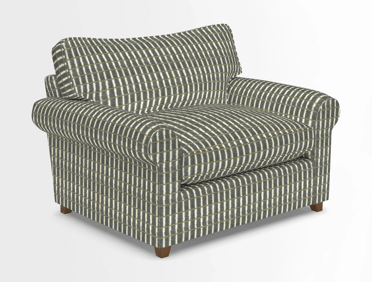 Waverley Snuggler Sofa Bed in wo Tone Plain Biscuit
