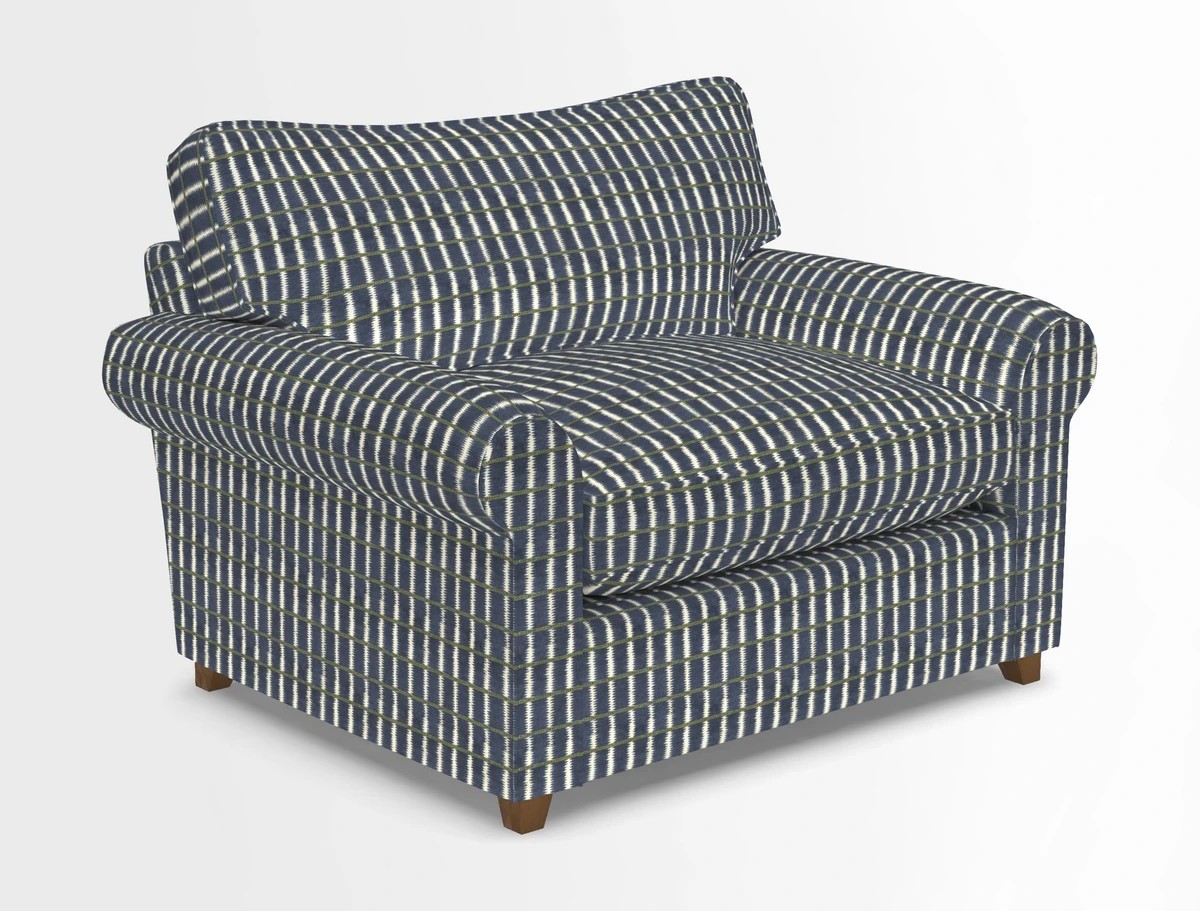 Waverley Snuggler Sofa Bed in wo Tone Plain Biscuit