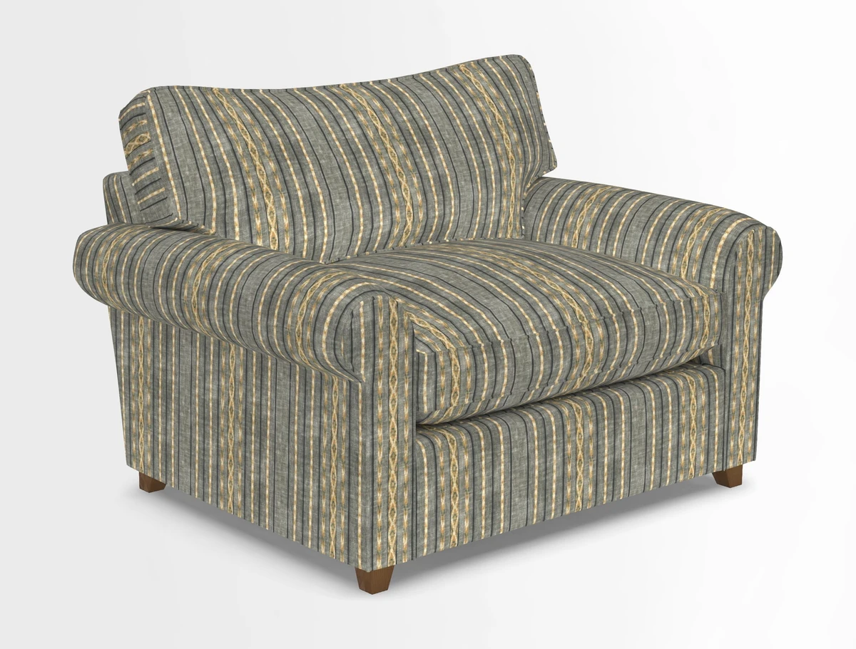 Waverley Snuggler Sofa Bed in wo Tone Plain Biscuit