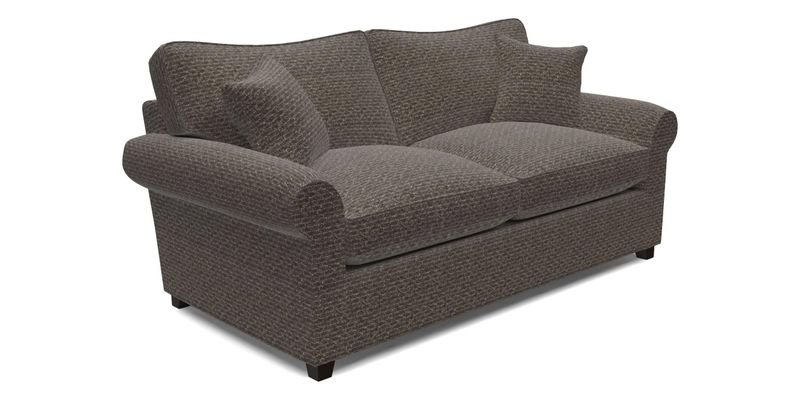 Waverley 3 Seater Sofa Bed in wo Tone Plain Biscuit