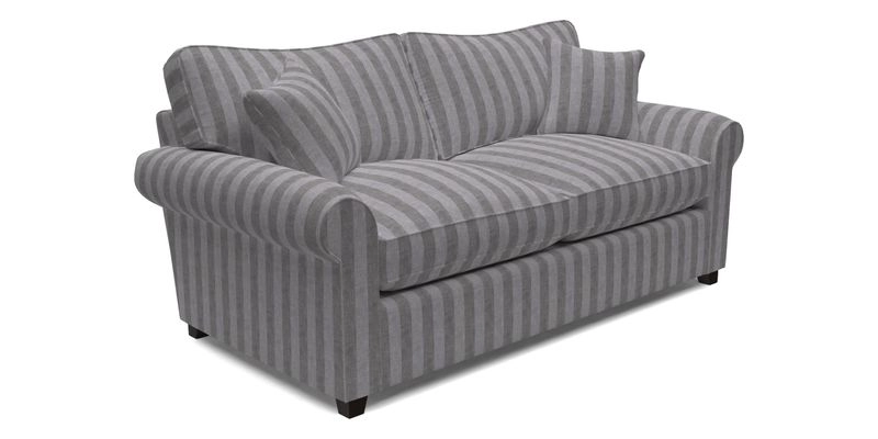 Waverley 3 Seater Sofa Bed in wo Tone Plain Biscuit