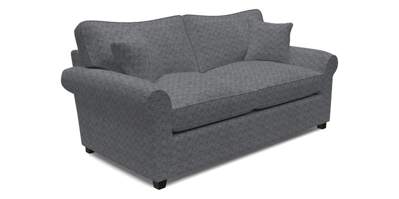 Waverley 3 Seater Sofa Bed in wo Tone Plain Biscuit