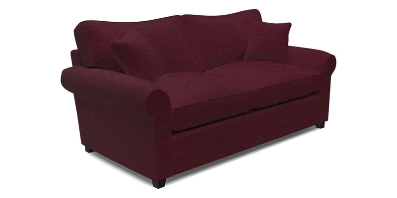 Waverley 3 Seater Sofa Bed in wo Tone Plain Biscuit