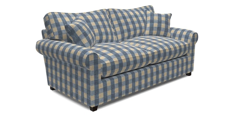 Waverley 3 Seater Sofa Bed in wo Tone Plain Biscuit Waverley 3 Seater Sofa Bed in wo Tone Plain Biscuit