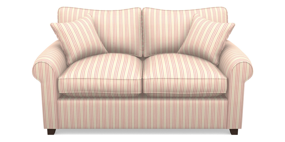 Product photograph of Waverley Sofa Bed 2 Seater Sofa Bed In Cloth 22 - Racing Stripes Ayr - Cherry from Sofas and Stuff Limited