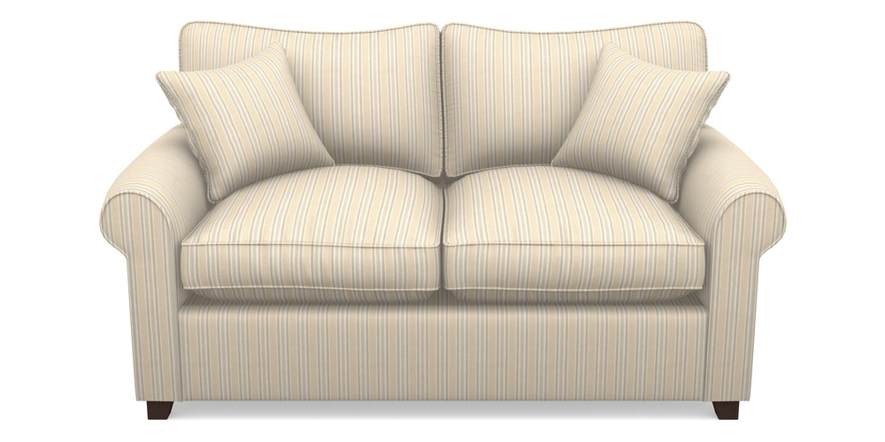 Product photograph of Waverley Sofa Bed 2 Seater Sofa Bed In Cloth 22 - Racing Stripes Ayr - Dove from Sofas and Stuff Limited