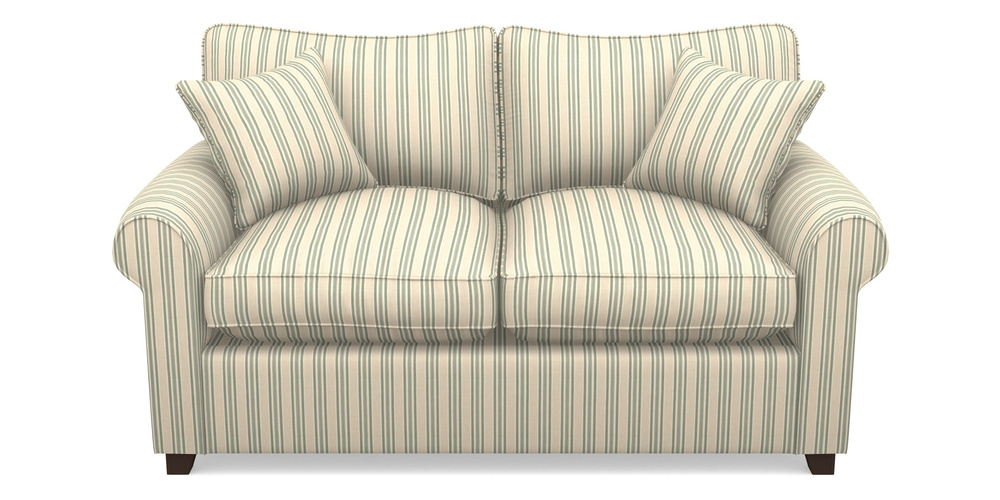 Product photograph of Waverley Sofa Bed 2 Seater Sofa Bed In Cloth 22 - Racing Stripes Ayr - Mint from Sofas and Stuff Limited
