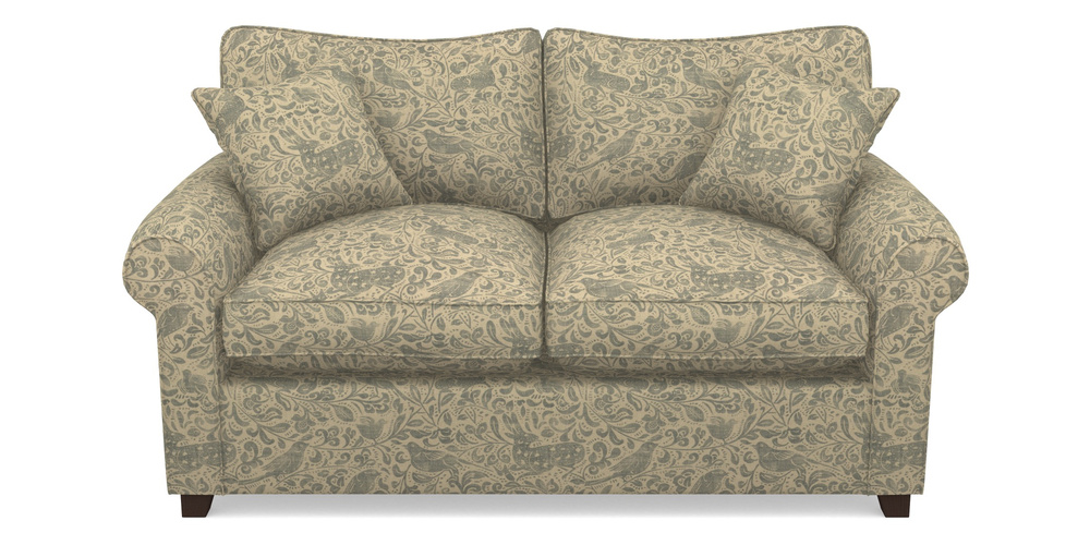 Product photograph of Waverley Sofa Bed 2 Seater Sofa Bed In V A Drawn From Nature - Bird And Rabbit - Duck Egg from Sofas and Stuff Limited