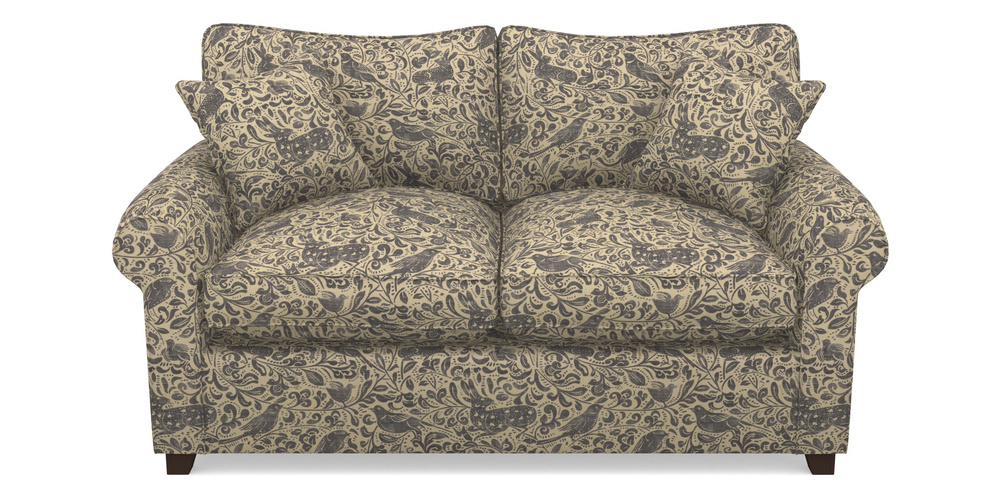 Product photograph of Waverley Sofa Bed 2 Seater Sofa Bed In V A Drawn From Nature - Bird And Rabbit - Navy from Sofas and Stuff Limited