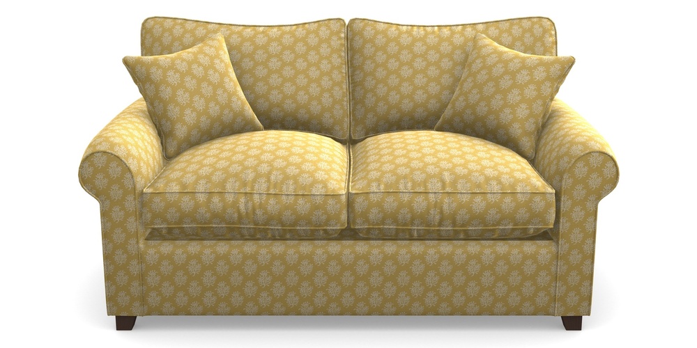 Product photograph of Waverley Sofa Bed 2 Seater Sofa Bed In Cloth 21 - Coral 1 - Canary from Sofas and Stuff Limited