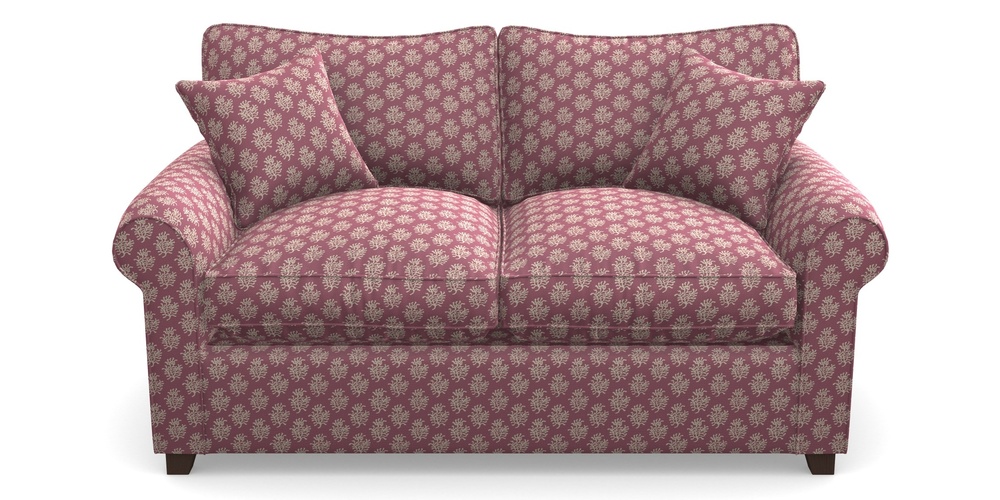 Product photograph of Waverley Sofa Bed 2 Seater Sofa Bed In Cloth 21 - Coral 1 - Cassis from Sofas and Stuff Limited