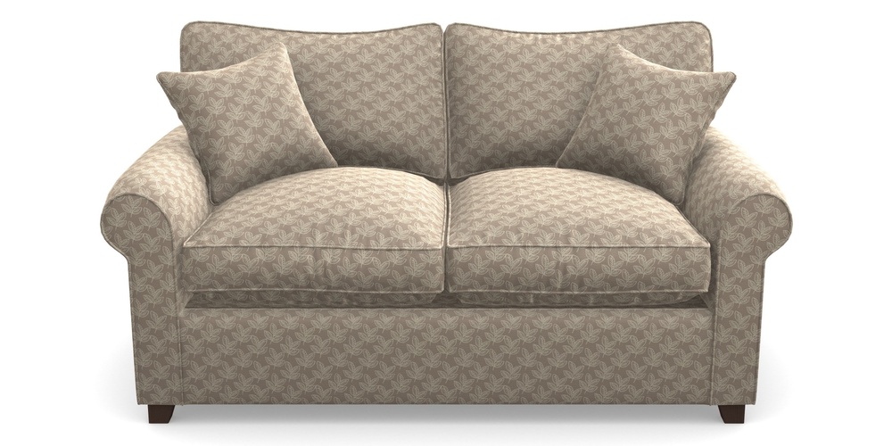 Product photograph of Waverley Sofa Bed 2 Seater Sofa Bed In Cloth 21 - Decorative Leaf - Beech from Sofas and Stuff Limited