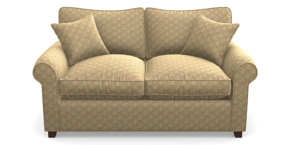 Product photograph of Waverley Sofa Bed 2 Seater Sofa Bed In Cloth 21 - Decorative Leaf - Quince from Sofas and Stuff Limited