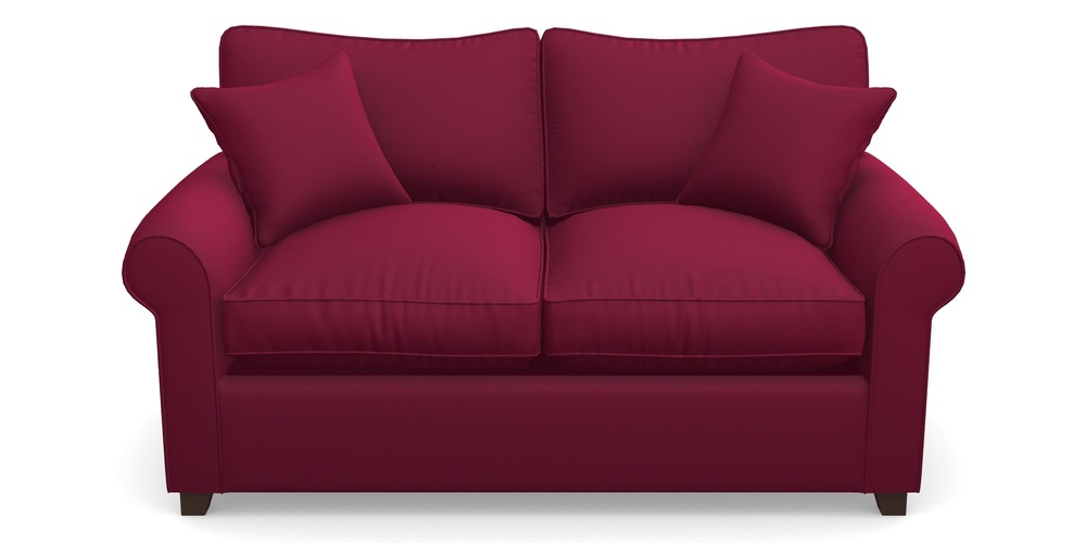 Product photograph of Waverley Sofa Bed 2 Seater Sofa Bed In Clever Glossy Velvet - Chianti from Sofas and Stuff Limited