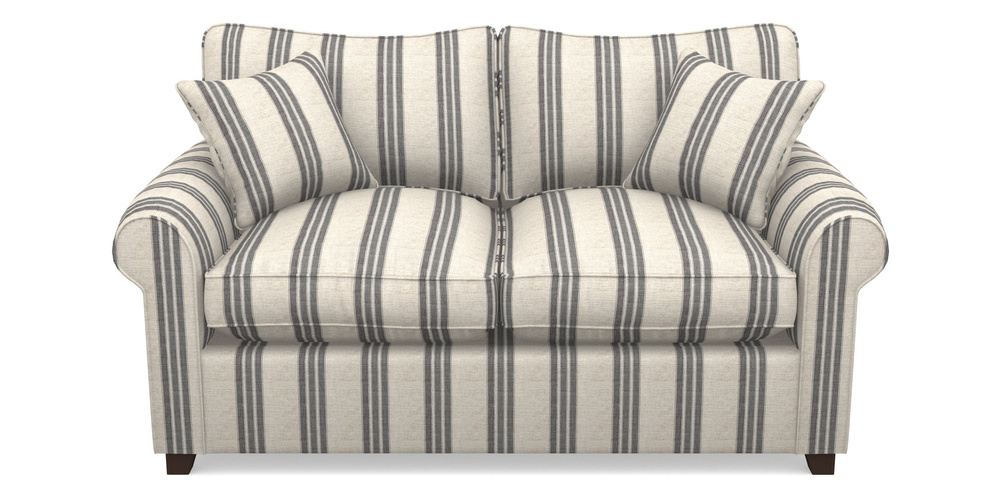 Product photograph of Waverley Sofa Bed 2 Seater Sofa Bed In Cloth 18 Stripes - Bengal - Bible Black from Sofas and Stuff Limited