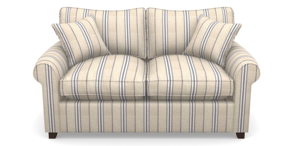 Product photograph of Waverley Sofa Bed 2 Seater Sofa Bed In Cloth 18 Stripes - Regimental - Indigo from Sofas and Stuff Limited