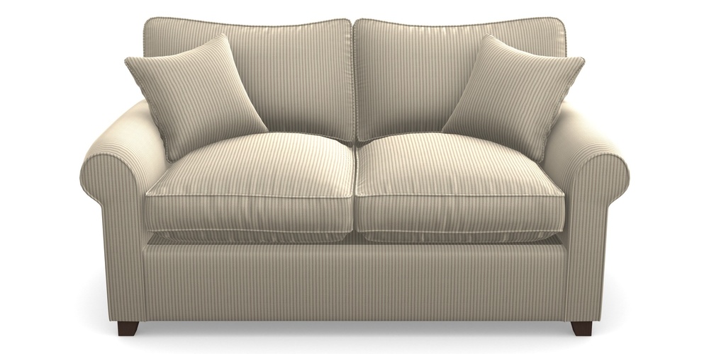 Product photograph of Waverley Sofa Bed 2 Seater Sofa Bed In Cloth 21 - Simple Stripe - Beech from Sofas and Stuff Limited