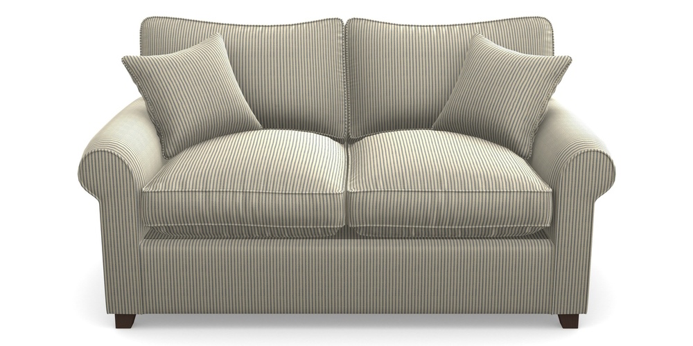 Product photograph of Waverley Sofa Bed 2 Seater Sofa Bed In Cloth 21 - Simple Stripe - Bilberry from Sofas and Stuff Limited