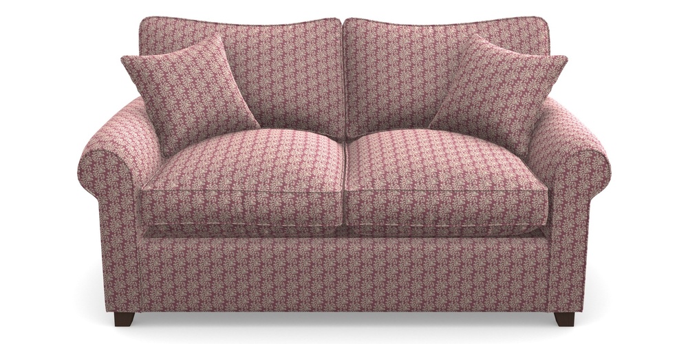 Product photograph of Waverley Sofa Bed 2 Seater Sofa Bed In Cloth 21 - Spring Twig - Cassis from Sofas and Stuff Limited