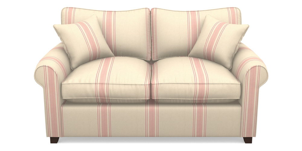 Product photograph of Waverley Sofa Bed 2 Seater Sofa Bed In Cloth 22 - Racing Stripes Cheltenham - Cherry from Sofas and Stuff Limited