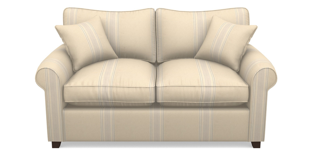 Product photograph of Waverley Sofa Bed 2 Seater Sofa Bed In Cloth 22 - Racing Stripes Cheltenham - Dove from Sofas and Stuff Limited