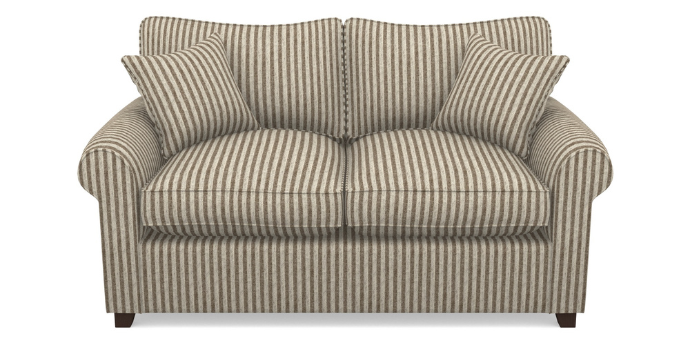 Product photograph of Waverley Sofa Bed 2 Seater Sofa Bed In Cloth 22 - Pinstripe - Peat from Sofas and Stuff Limited