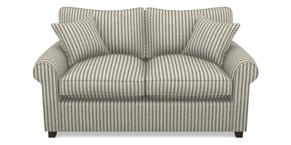 Product photograph of Waverley Sofa Bed 2 Seater Sofa Bed In Cloth 22 - Pinstripe - Seal from Sofas and Stuff Limited