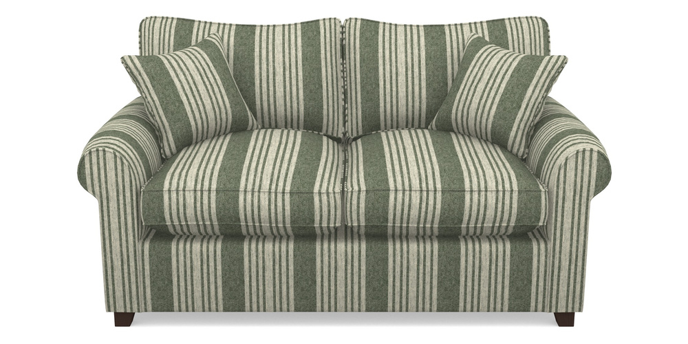 Product photograph of Waverley Sofa Bed 2 Seater Sofa Bed In Cloth 22 - Bayadere - Courgette from Sofas and Stuff Limited