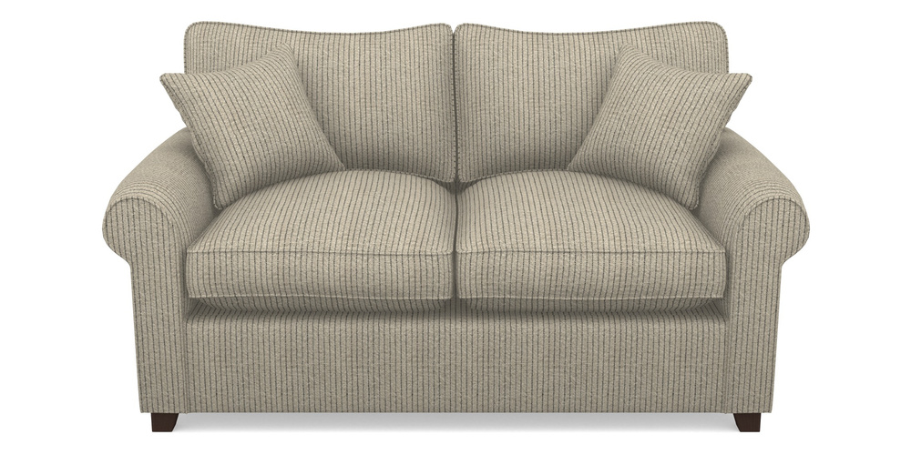 Product photograph of Waverley Sofa Bed 2 Seater Sofa Bed In Cloth 20 - Design 5 - Black Stripe from Sofas and Stuff Limited