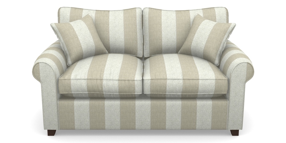 Product photograph of Waverley Sofa Bed 2 Seater Sofa Bed In Dovedale Linen Stripe - Chalk from Sofas and Stuff Limited