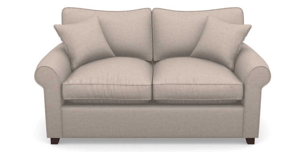 Product photograph of Waverley Sofa Bed 2 Seater Sofa Bed In Easy Clean Plain - Cream from Sofas and Stuff Limited