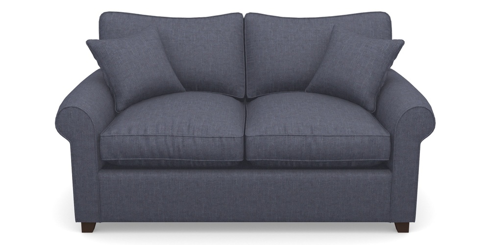 Product photograph of Waverley Sofa Bed 2 Seater Sofa Bed In Easy Clean Plain - Navy from Sofas and Stuff Limited