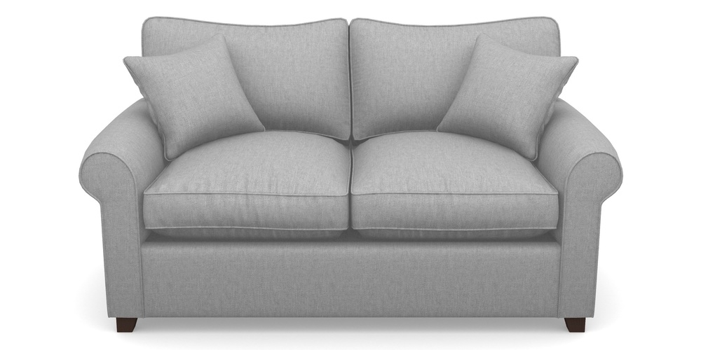 Product photograph of Waverley Sofa Bed 2 Seater Sofa Bed In Easy Clean Plain - Silver from Sofas and Stuff Limited