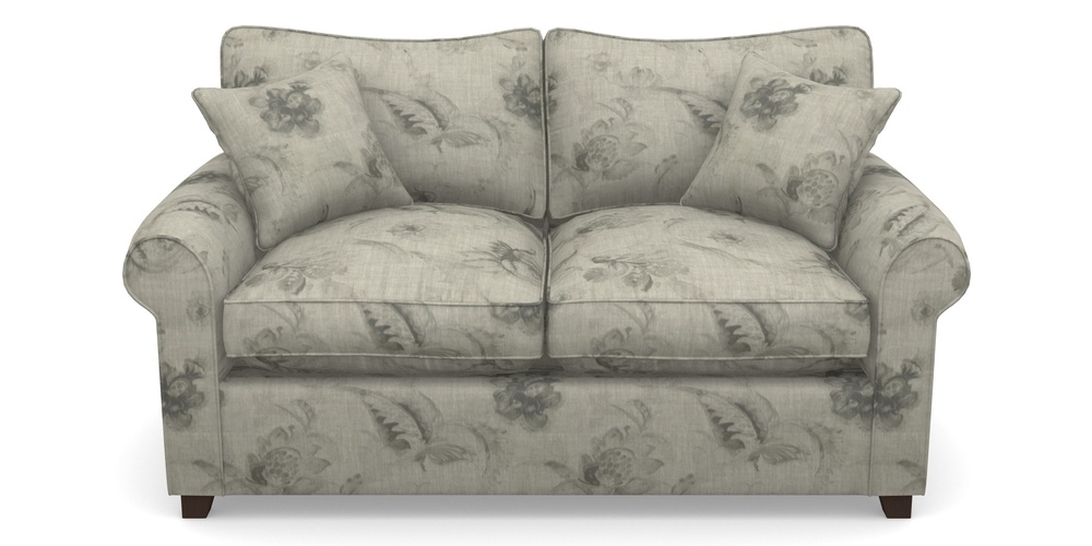 Product photograph of Waverley Sofa Bed 2 Seater Sofa Bed In Floral Linen - Lela Mystery Oat Sepia from Sofas and Stuff Limited