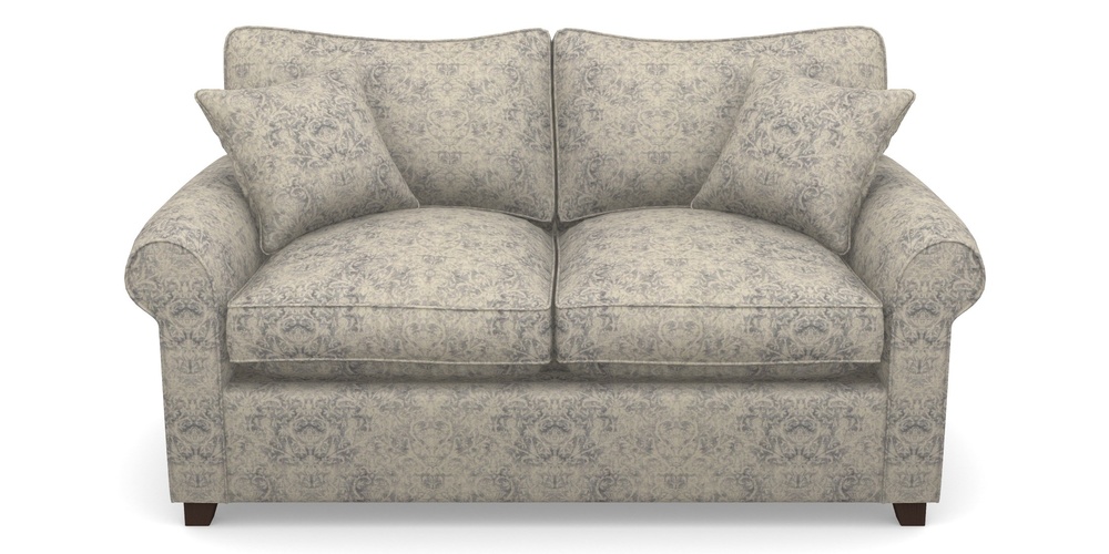 Product photograph of Waverley Sofa Bed 2 Seater Sofa Bed In Grace Linen - Sapphire from Sofas and Stuff Limited
