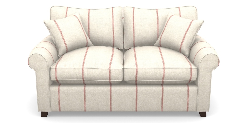 Product photograph of Waverley Sofa Bed 2 Seater Sofa Bed In Grain Sack Stripe - Grain Sack Stripe Red from Sofas and Stuff Limited