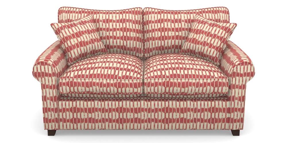 Product photograph of Waverley Sofa Bed 2 Seater Sofa Bed In V A Brompton Collection - Ikat - Chilli from Sofas and Stuff Limited