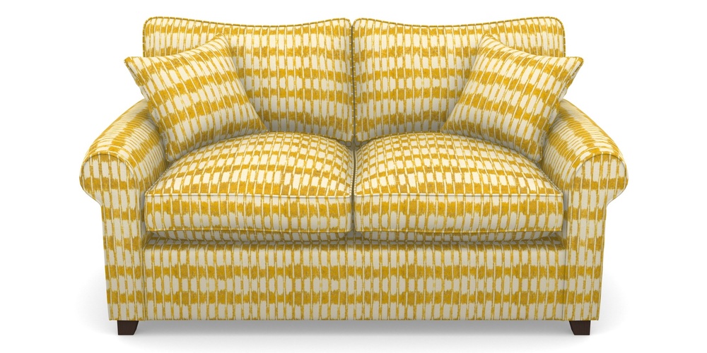 Product photograph of Waverley Sofa Bed 2 Seater Sofa Bed In V A Brompton Collection - Ikat - Corn from Sofas and Stuff Limited