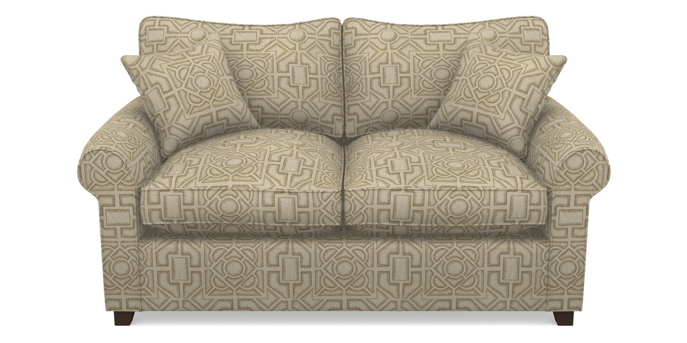 Product photograph of Waverley Sofa Bed 2 Seater Sofa Bed In Rhs Collection - Large Knot Garden Linen - Gold from Sofas and Stuff Limited
