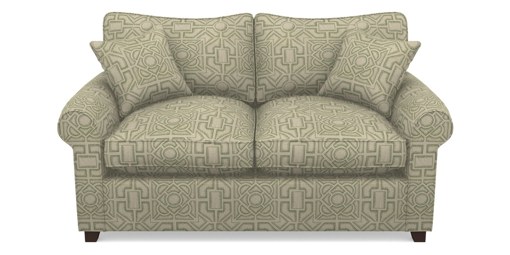 Product photograph of Waverley Sofa Bed 2 Seater Sofa Bed In Rhs Collection - Large Knot Garden Linen - Green from Sofas and Stuff Limited